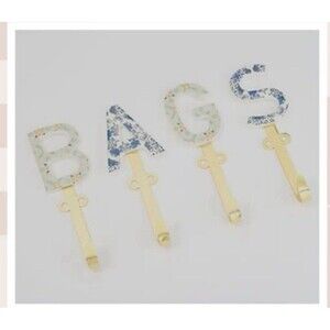 Home Reflections Ceramic Wall Hooks - BAGS NEW